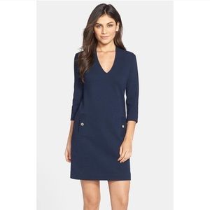 Lilly Pulitzer Navy Blue Shift Dress XS